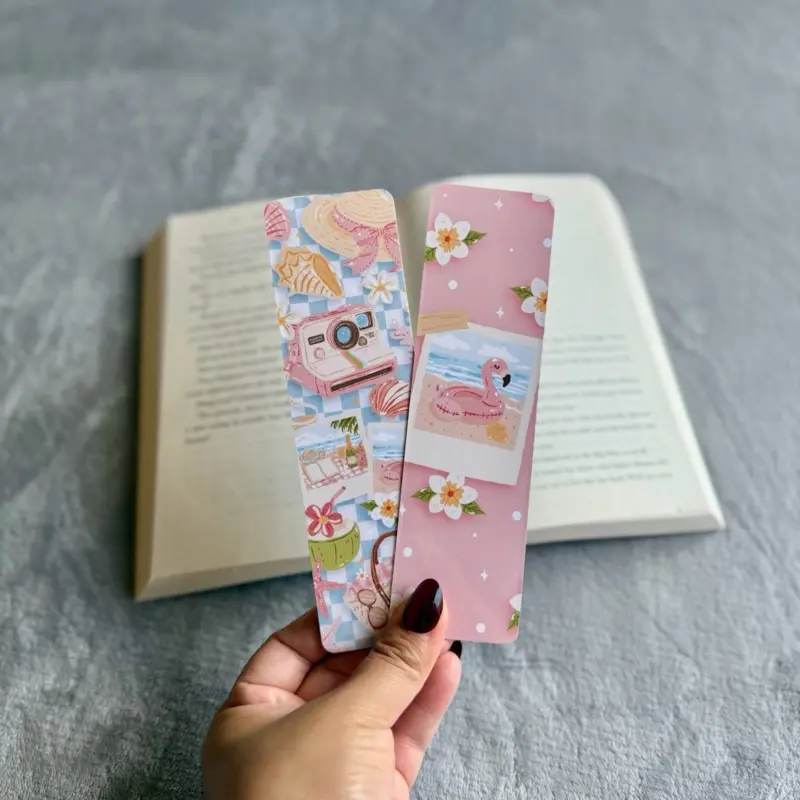 Beach-Themed Bookmark | Summer Vibes Bookmark | Coastal Book Accessory | Gift for Readers | Handmade Bookmark | Beach lover