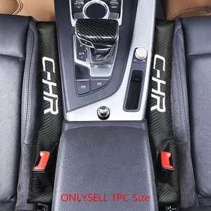 1Pc Car Logo Badge Logo C-HR Side Seam Seat Universal Gap Stopper Gap Filling Anti-leak Strip Car Interior Decoration Leak-proof Car Accessories Suitable for Toyota Toyota Corolla C-hr Rav4 86 Avensis T25 Auris Land Cruiser Yaris Hilux Prius Camry