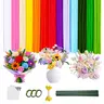 CRAFT SPOT! 1200pcs Mixed (24 Colors) 6mm Fine Fiber Chenille Pipe Cleaners - 12 Inches Long, Fuzzy Soft Plush Stems, DIY Crafts Supplies for Kids & Adults, Room Decor, Sensory Art Projects
