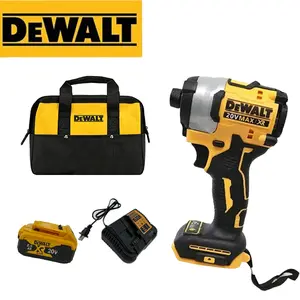 DEWALT DCF850 20V MAX Brushless Cordless  Impact Driver Gun - Fast Driving, Maximum Control Compact Power Tool for DIY, Automotive Repair & Professional Use family car w kit nut lug repair tool gift spring packaging retail truck inch half garage tool set