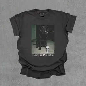 I Got That Dog In Me, Black Labrador Dog Shirt, Funny Dog Mom Shirt, Dog Lover Gift, Funny Meme Shirt, Vintage Comfort Colors Shirt