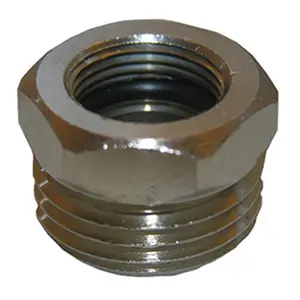 Larsen Supply 10-0015 0.5 in. Iron Pipe Size x 0.43 in. Red Adapter