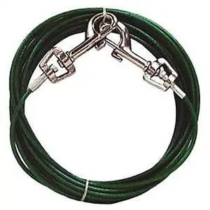 212 MAIN Small Dog Tie Out, 20-ft Range, PDQ Design (Model Q222000099), 20-Foot Range