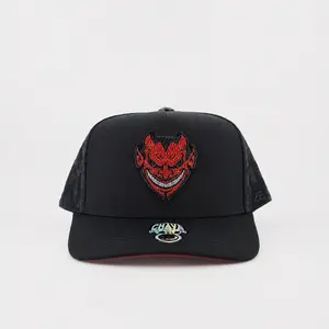 Gorra Tropa del Infierno Chava Hats - High-Quality Baseball Cap with Black Cross Design