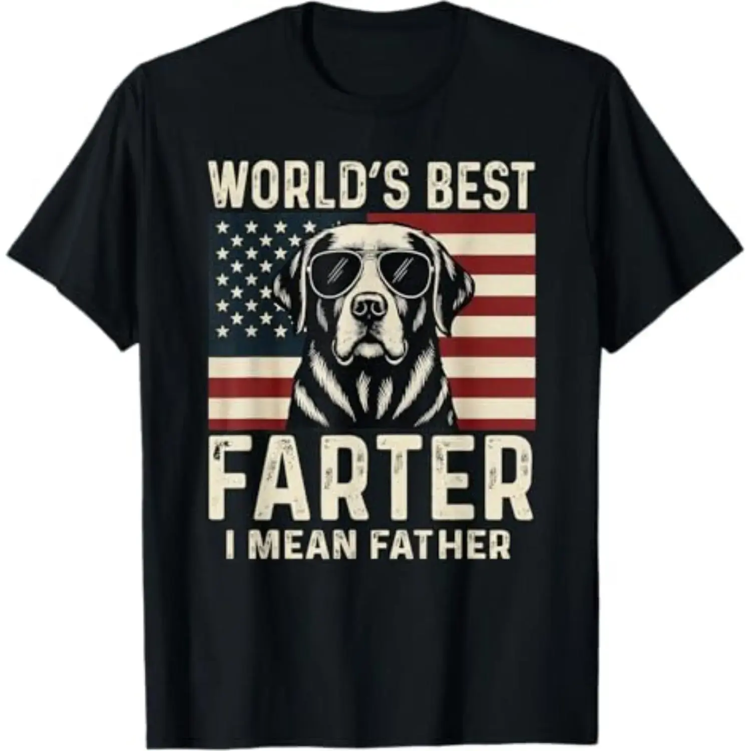 Retro Chihuahua Dad T-Shirt Celebrating the World's Best Farter Humorous Father's Day Gift