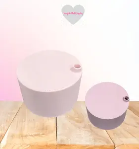 Kell Bell No Spill Snow Globe Glitter Funnel - Exclusive Baby Pink - 5XL