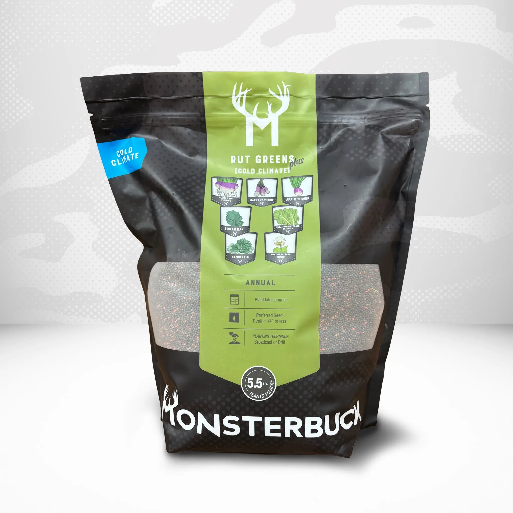 Rut Greens PLUS Cold Climate Food Plot Seed