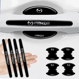 Car Door Handle Decoration Stickers Wiper Decal Auto Accessories Decal for Cars for Mazda 3 bj bn 323 Axela Atenza CX-3 CX-4 CX5 CX-7 CX-9