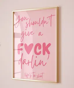 Motivational Quote Print, Minimalist Pink Poster, Trendy Livin Room Decor, Pink Girly Poster, Pink Aesthetics, Pink Dorm Decorations, Cute