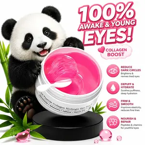 Collagen Peptide Eye Patches for Wrinkles & Fine Line,The Peptide Collagen Hydrogel Eye Patch 60 Patches Reduce Puffiness Hydrate Under- for Puffy Eyes, Dark Circles  Eye Patches -Hydrogel Eye Patches(60pcs)