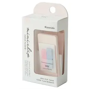 Kanmido Mini Clip Coco Fusen Sticky Notes - Misty Pink