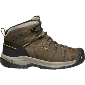 Keen Men's Flint II Mid Waterproof Steel Toe Work Boot