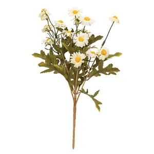 Mini Country Daisy Spray – 12" Faux Floral Stem