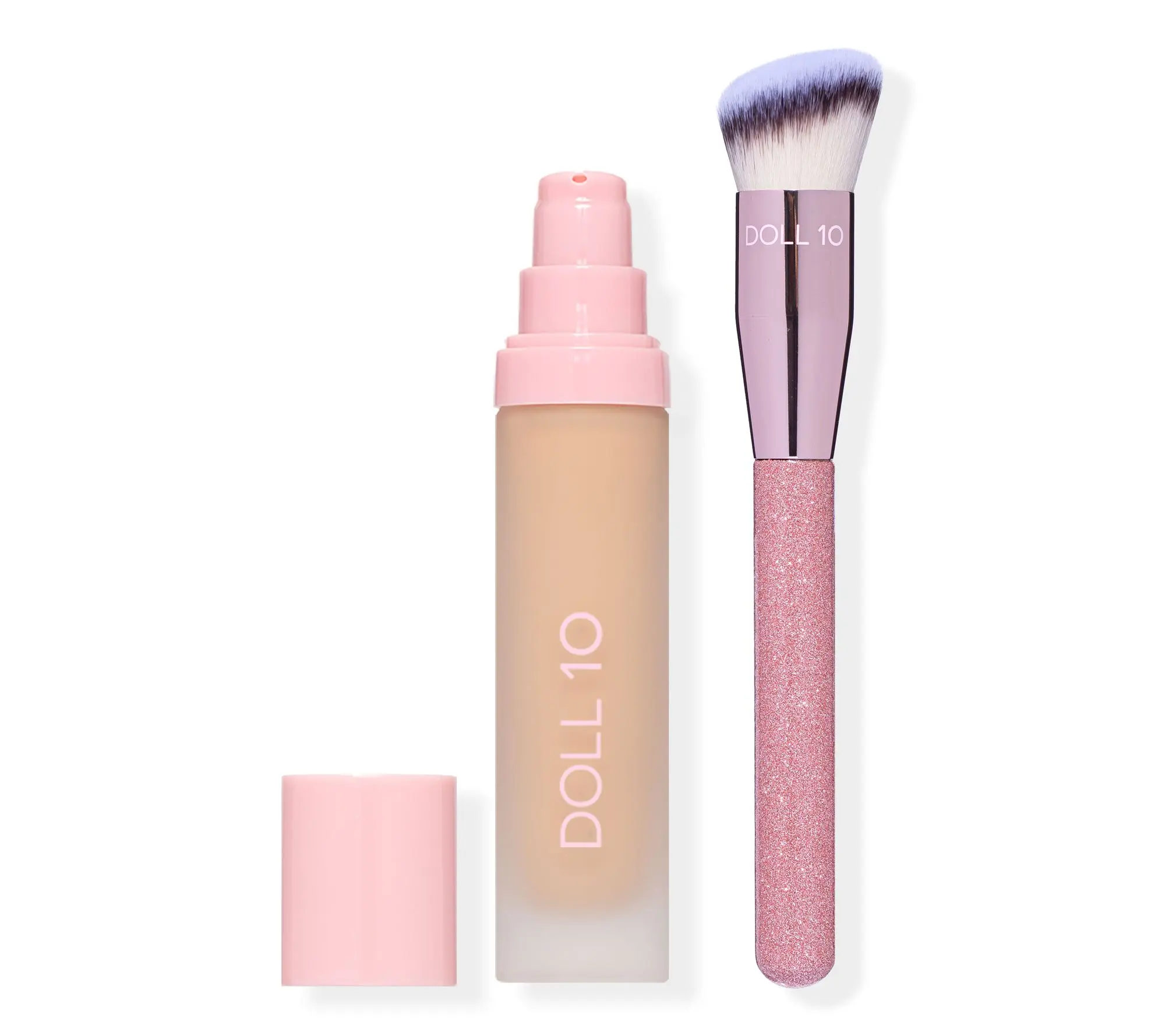 Doll 10 TCE Foundation with Special Edition Brush Doll 10 TCE Foundation with Special Edition Brush