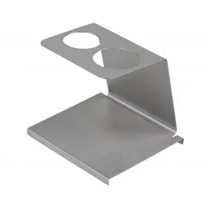 212 MAIN Dual Hold Stainless Steel Ice Cream Cone Holder with Scale and Scoop, Kitchen Fixture Accessory