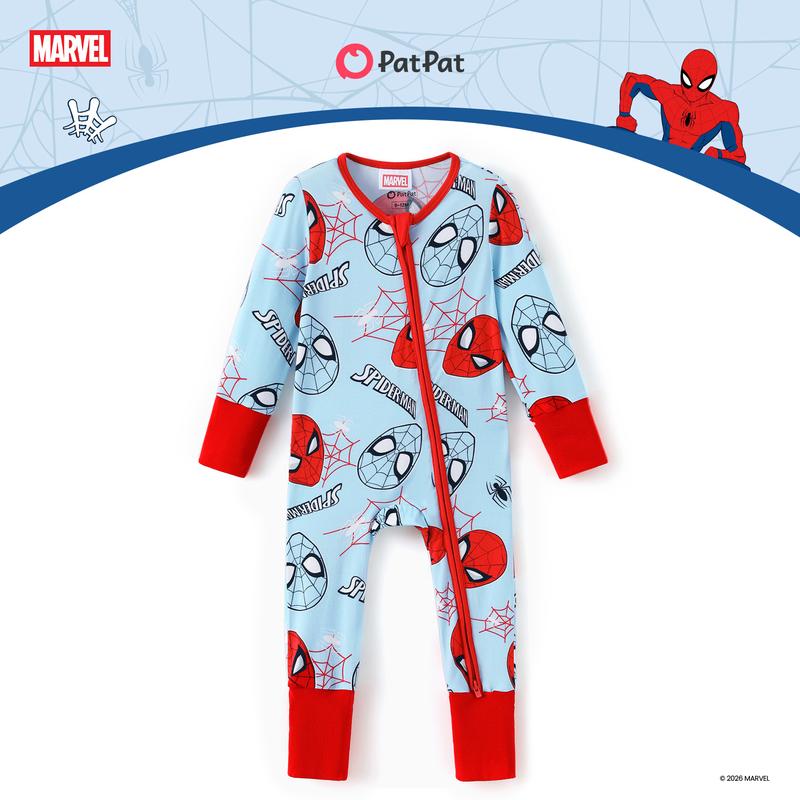 Disney Bamboo Blend Baby Rompers - Long Sleeve Footie/Footless Sleep & Play Outfits (Winnie The Pooh, Minnie Mouse, Stitch, Simba), Unisex Bamboo Toddler Pajamas, Premium Soft Breathable Year-Round Baby Clothes
