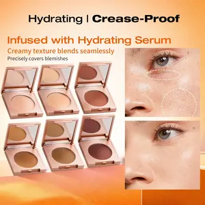 Maycheer Hydrating Concealer Cream, High Coverage Long-Lasting Complexion Perfecting, Moisturizing Formula, Multi-Color Options, Suitable for All Skin Types