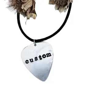 Custom Name Guitar Pick necklace