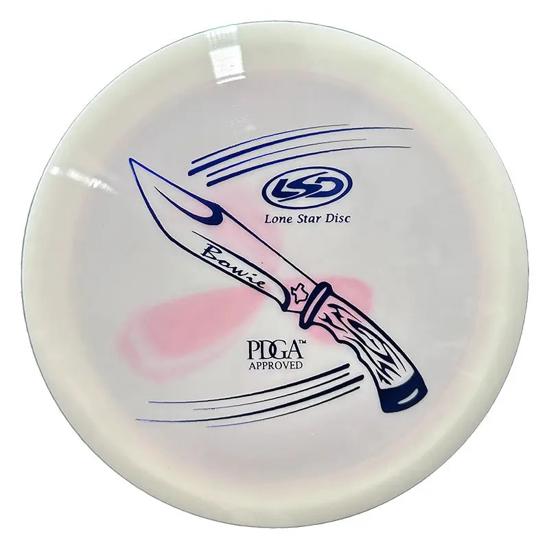 Alfa Lone Star Disc Bowie Overstable Distance Driver Disc, Frisbee for Throwing, Distance Throw