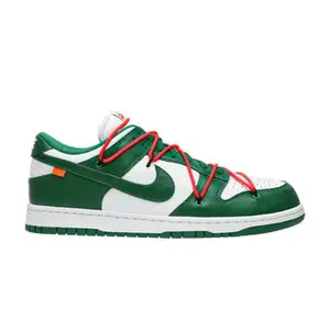 Off-White x Nike Dunk Low 'Pine Green'