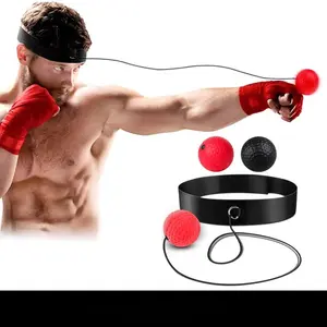 Boxing Reflex Ball - Enhance Reaction, Coordination & Fighting Skills with Essential Equipment for Home Fitness Training Tool Fun Workout Experience