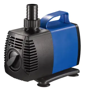 Aqua Dream 2000 GPH External Submersible Water Pump for Fish Tank and Aquarium - Quiet Efficient High Lift Epoxy Sealed UL Certified