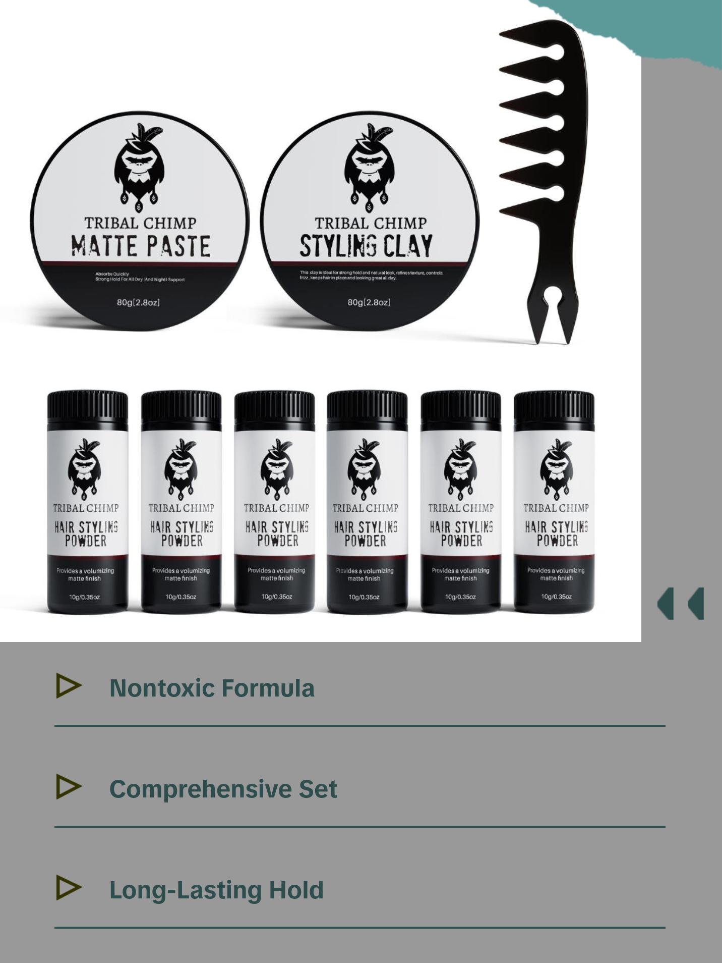 The Tribal Chimp Texture Define Bundle for Hairstyling