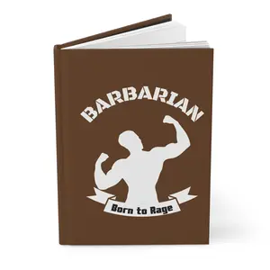 Funny Dungeons and Dragons Hardcover Journal Matte, RPG Gaming Notebook, Tabletop Roleplaying Diary, Dungeon Master Gift, DND Planner