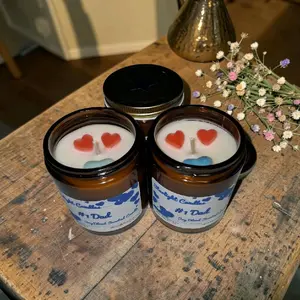 Long-Lasting #1 Dad Scented Candles, Premium Fragranced Candles for Father's Day Gifting Men's Set