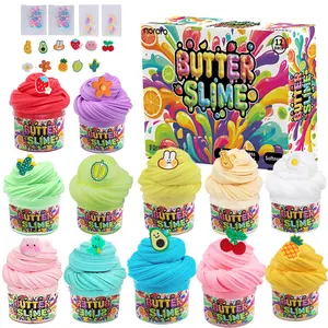Slime Kit Butter Slime Cotton Slime Bubble Slime Toys fun novelty cute squeeze Mystery Dumpling Squishy Desktop Decoration Set school exchange for kids creative the place store need oh