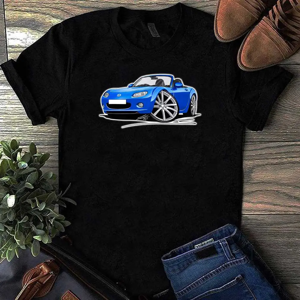 Mazda Mx5 (Mk3) Blue -  T-Shirt