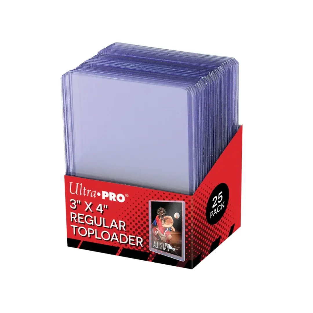 Ultra Pro 3 X 4 Clear Regular Toploader