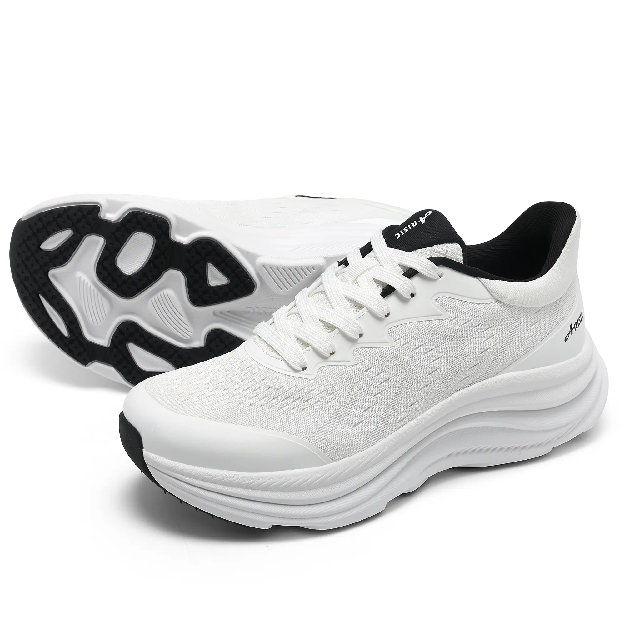 Women's Lightweight Walking Shoes, Breathable Mesh Running Sneakers, Cushioned Athletic Tennis Shoes, Non Slip Gym Workout Trainers, Comfortable Sports Shoes for Walking, Fitness, Travel & Daily Wear
