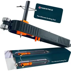 Multifunction Scribing Tool – Adaptable to Any Marker, Ultimate Precision Contour Scribe Tool for Accurate Woodworking, Cabinets, Flooring, and Carpentry