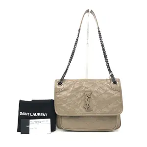 Pre-owned Yves Saint Laurent Leather Shoulder Bags YSL 10.63'' R3389 Shoulder Bag C1366319221 0531 T3 Rina