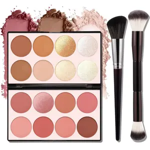 Contour Palette Make up - Blush Highlighters Bronzer Powder All in one Makeup Palettes Contour Kit