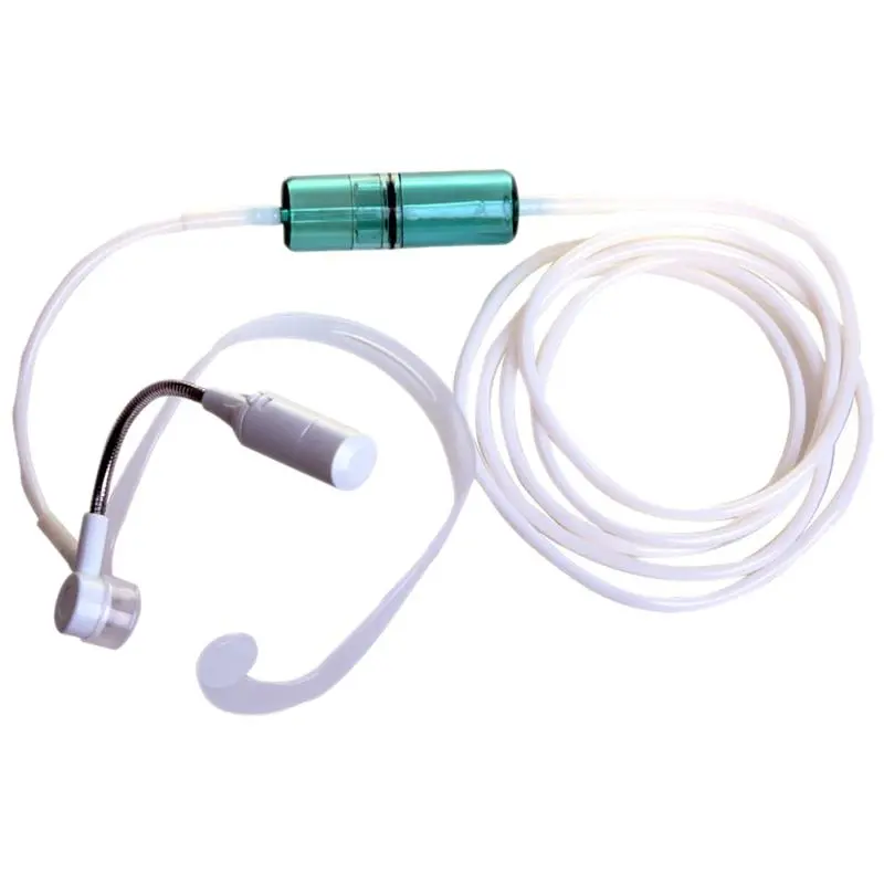 Reusable Non-Medical Oxygen Nasal Cannula - Household Oxygen Concentrator Inhaler Accessory, 2M Silicone Straw Tube, Adjustable Flow, Adjustable Output, Cleansing Support, Direct Contact Prevention, Adjustable Oxygen Size