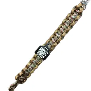 Handmade paracord keychain representing the Herges family farm AKA PLUMBER IN THE PASTURE. Great way to show your support for this farm