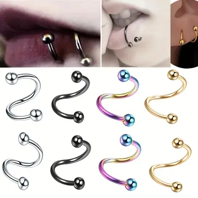 Men Lip Rings TikTok Shop - Main Image