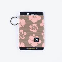 Hawaiian Floral - Brown/Pink