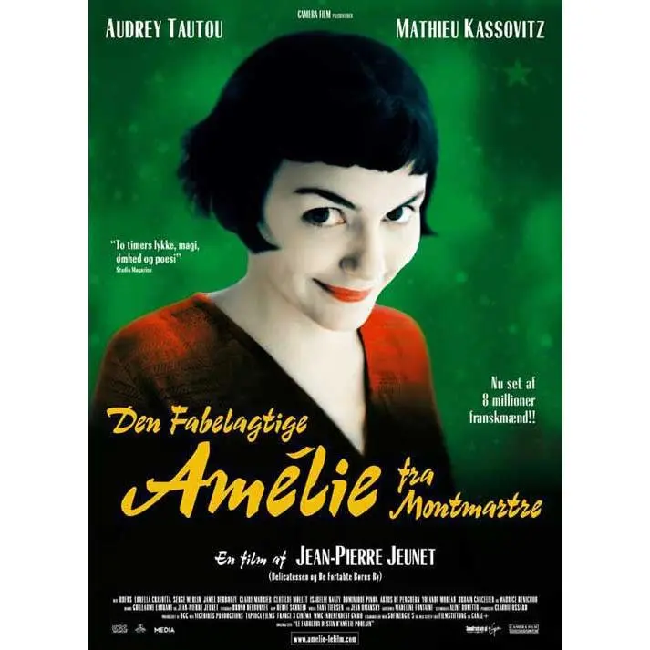 Amelie Movie Poster Print (11 x 17)