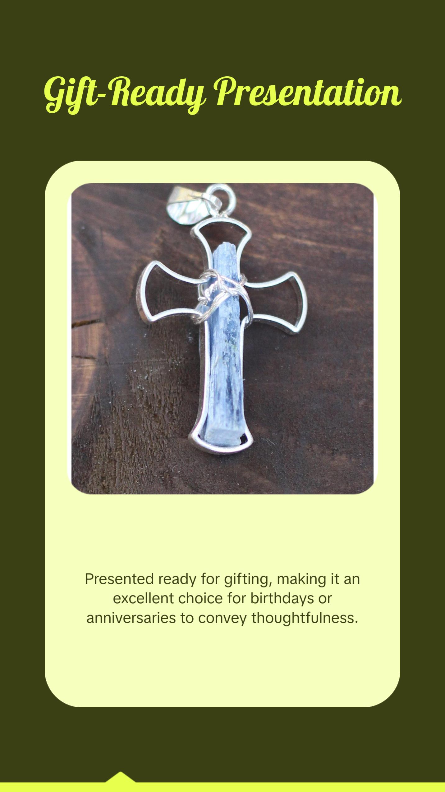 Metal Cross with Selenite, Black Tourmaline, Clear Quartz, Smoky Quartz, Kyanite, Cross for Church, Crystal Cross for Church