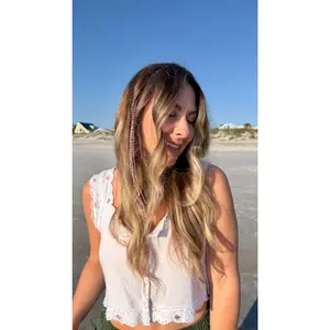 The Pink + Black Vixen Clip | Real Feather Hair Clip