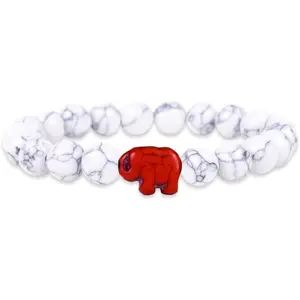 Elephant  Bracelet - Track a Real Elephant's  - Supports Save the Elephants - Elastic,  Size Fits  -  Interactive Mobile App Map - Unisex Conservation
