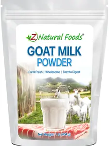 Goat Milk Powder - Powdered Milk - Shelf Stable, Baking, Beverages - Easy to Digest Alternative to Cows Milk