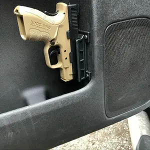 Gun Magnet Bracket Quick Draw Gun Magnetic Pistol Holster Hidden Car Applicable to multiple scenarios