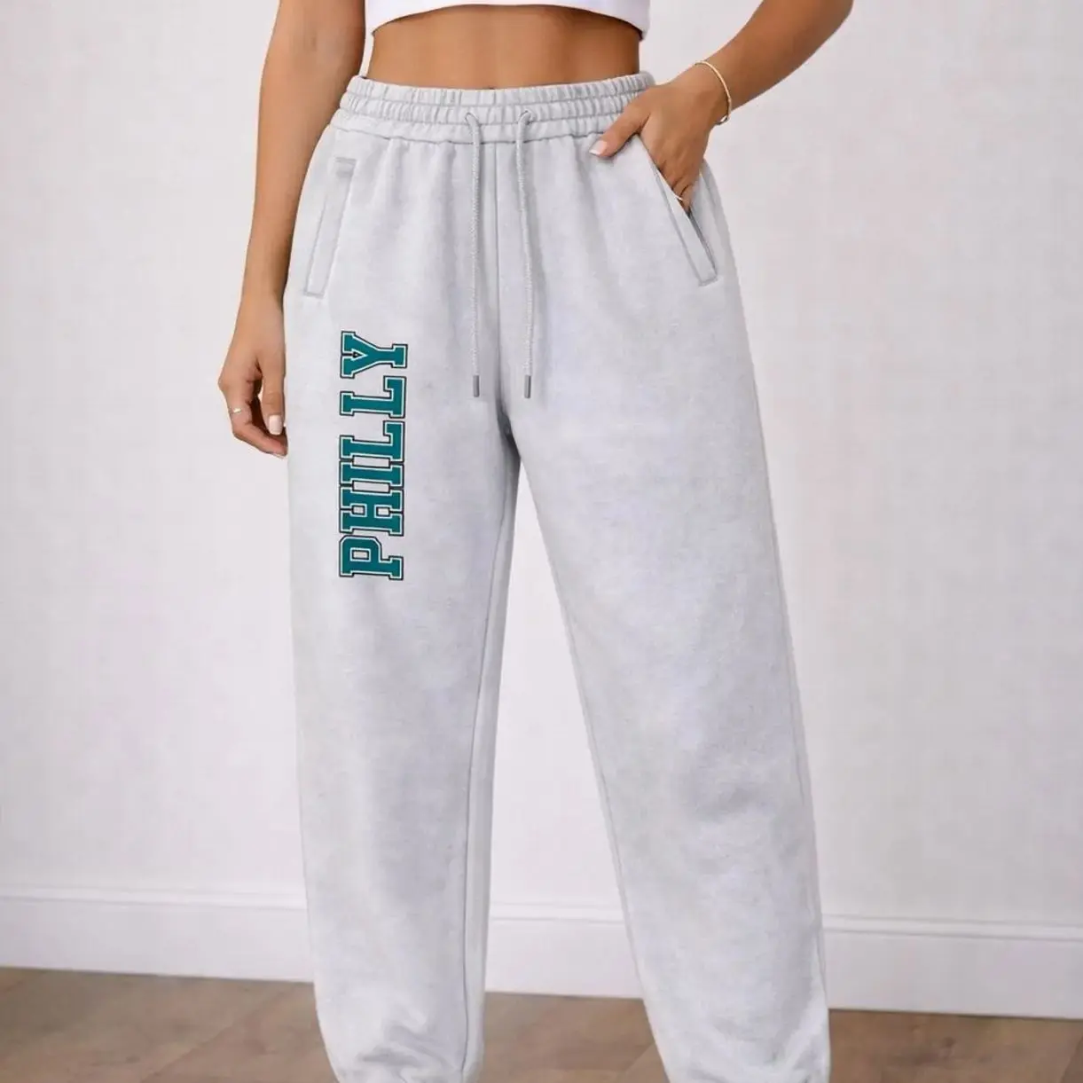Philadelphia Fleece Joggers Unisex, Philadelphia Football Sweatpants, Cozy Jogger Pants, Game Day Lounge Bottoms, Tailgate Gift G