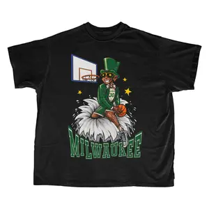 Milwaukee Basketball T Shirt, Vintage Milwaukee Basketball Shirt, Graphic Milwaukee Basketball Shirt