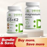 Magnesium Glycinate+Vitamin D3&K2