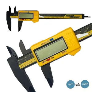 Electronic Digital Caliper, High Strength Plastic Structure, 0-150mm Range, 0.1mm Precision, Battery Powered (non-Rechargeable)